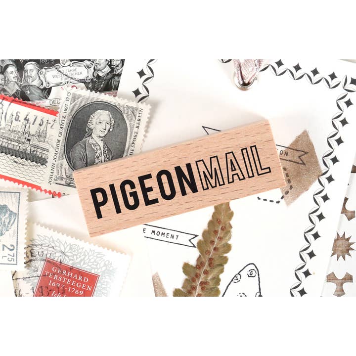 Stamp - PIGEON MAIL for wholesale by Emadam - Art & Design