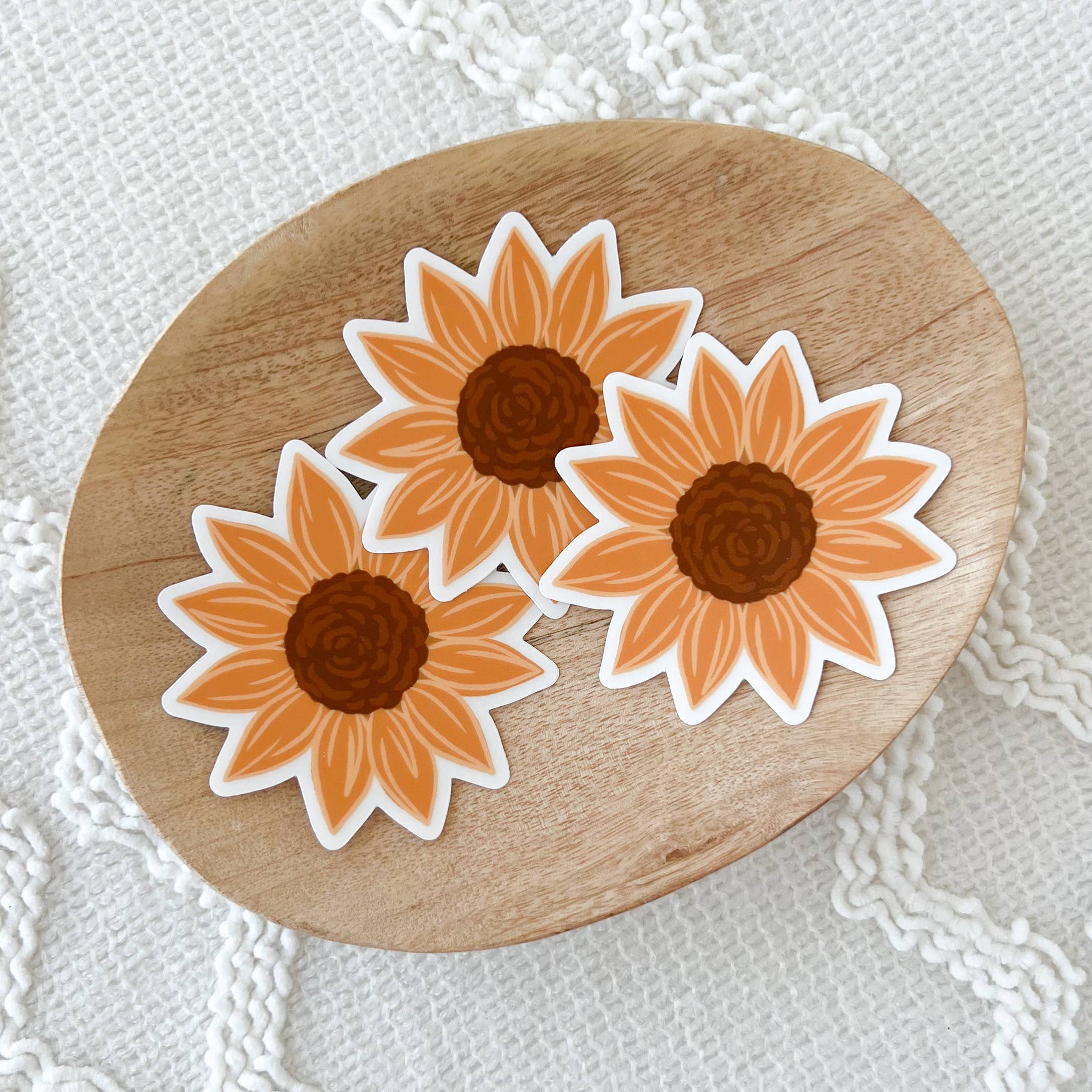 Elyse Breanne Design - Wholesale Sticker - Sunflower Field Sticker, 3x3 in.1