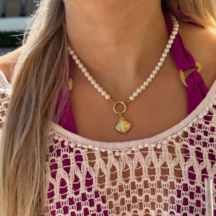 Halsband av havsskal för wholesale av Belle By Elle