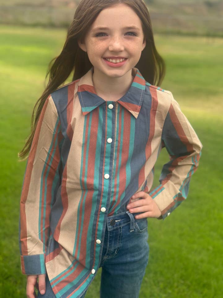 Sterling Kreek – Großhandel Hemd mit Button-down-Kragen – Kinder – Bis du die Kinder nicht mehr zuknöpfen kannst1