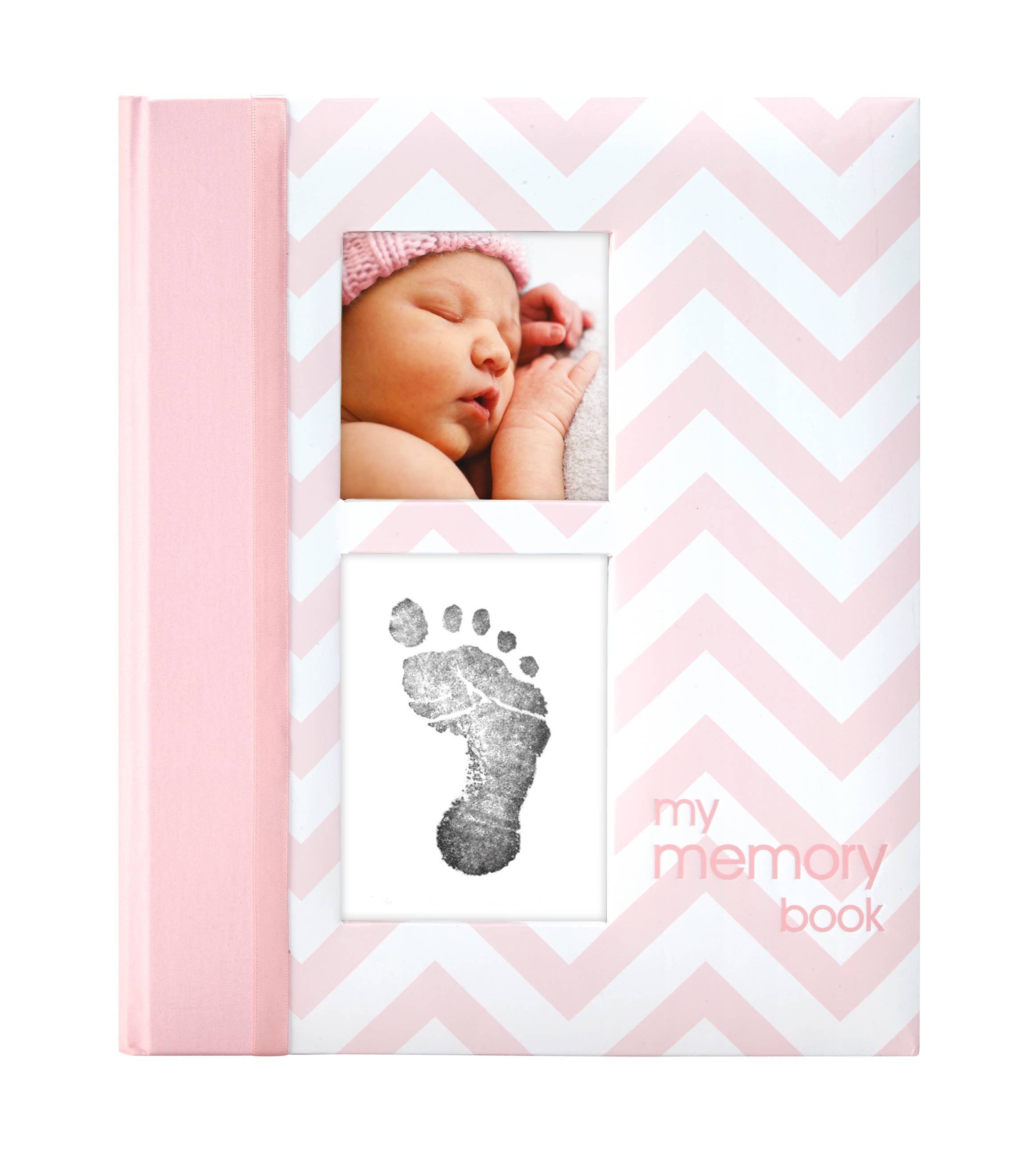 Pearhead - Wholesale Memory Book - Kids & Baby - Chevron Baby Book and Clean-Touch Ink Pad Kit4