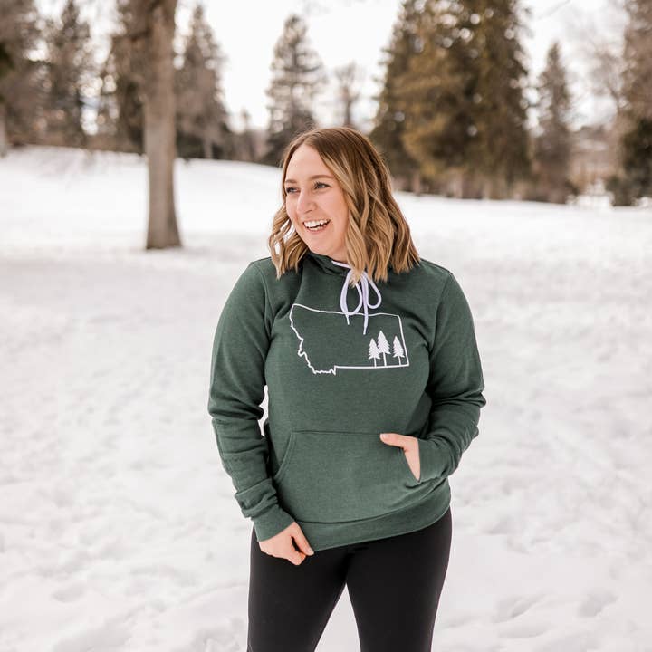 The Montana Scene - Wholesale Hoodie - Women's - Montana Unisex Hoodies/Pullovers1