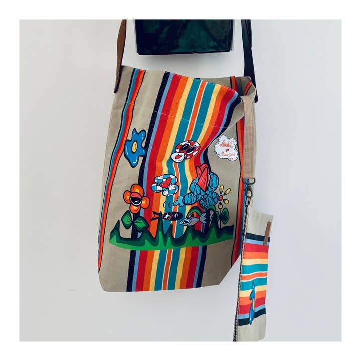 Monsieur Durand - Wholesale Crossbody Bag - Unisex - The BAG with pouch GAMME A & ASOP22