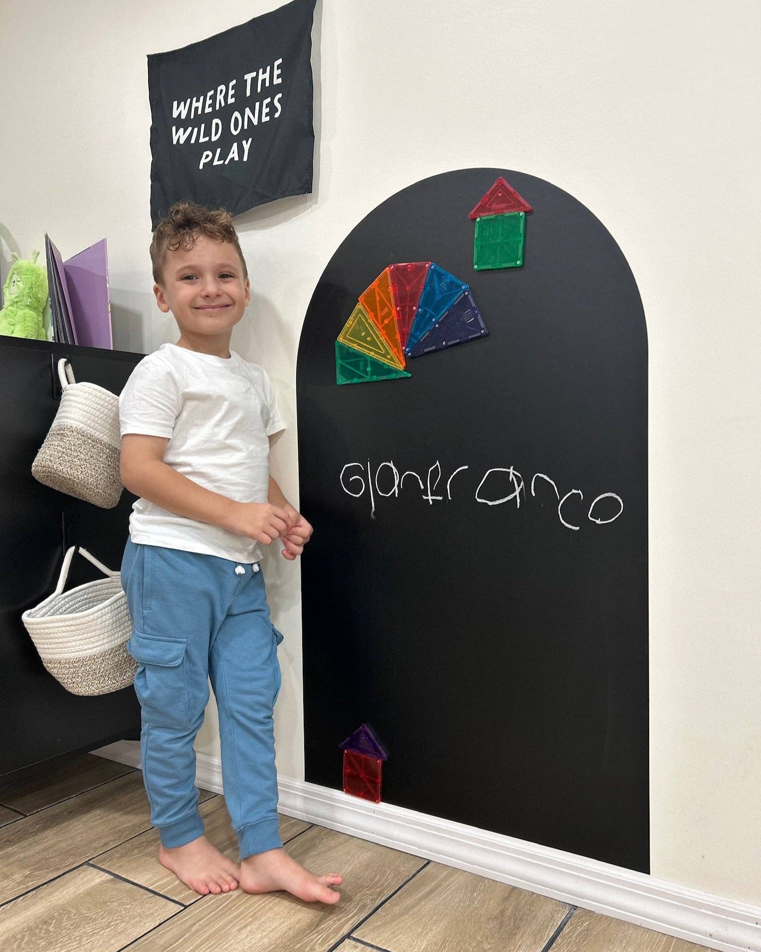 Cherrypick - Wholesale Wanddecoratie - Kinderen en baby - Magische Speelmuur - Boogvormige Magnetische Muursticker voor Kinderen19