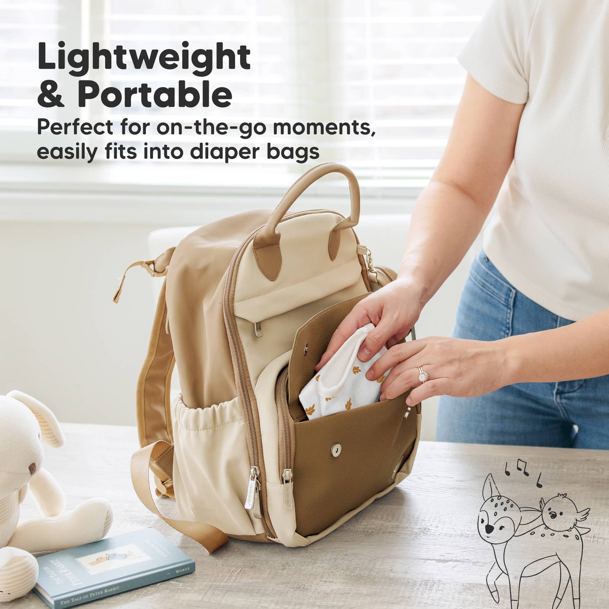 Petals 6-Pack Organic Cami Baby Washcloths for Face & Bath Towels for wholesale on Faire8