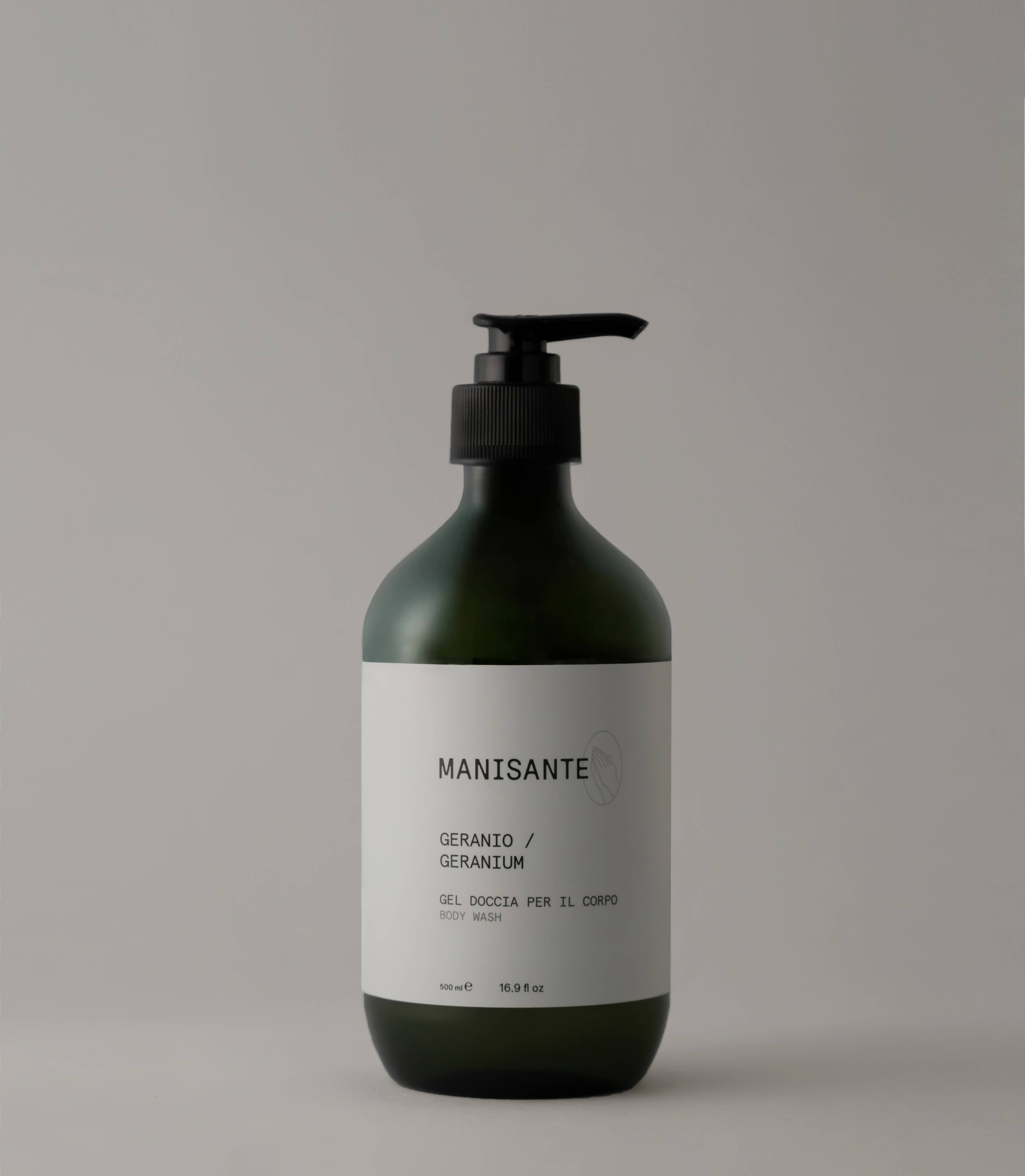 Manisante - Wholesale Body Wash/Shower Gel - Geranium/Body shower gel, fresh spicy scent5