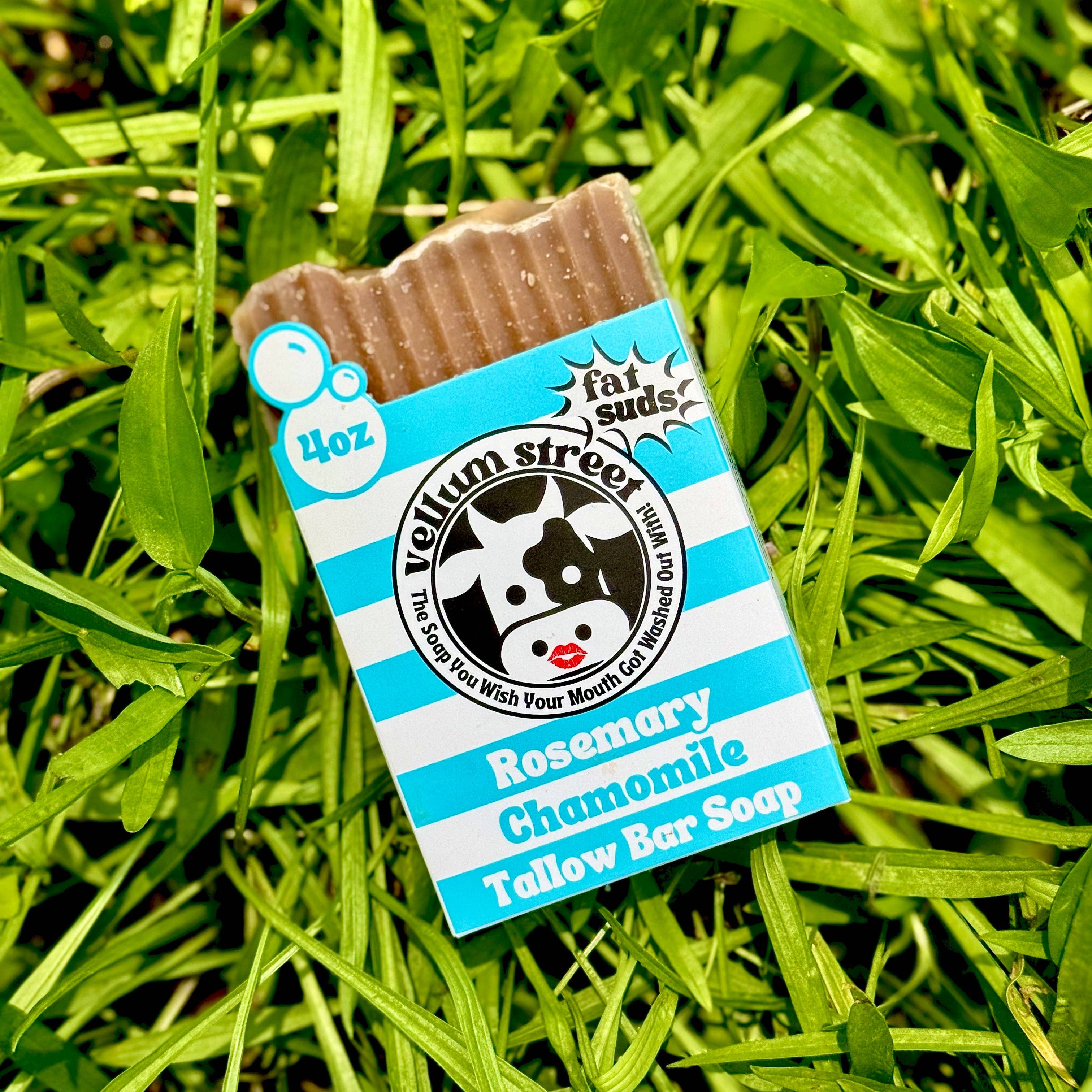 Vellum Street – Großhandel Feste Seife – 4 Unzen Talg-Seife3