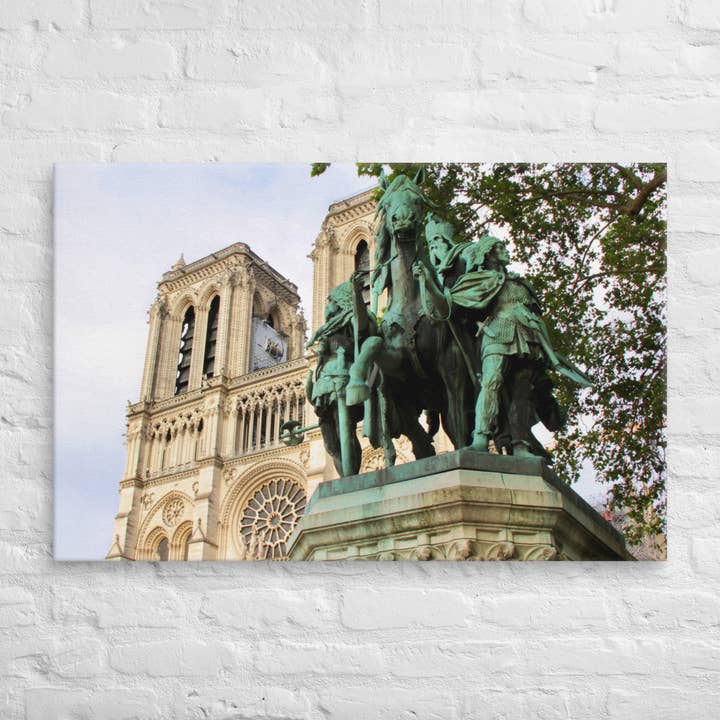 Monmouth Paragon - Wholesale Art Print - Shaded Statue Canvas Prints34