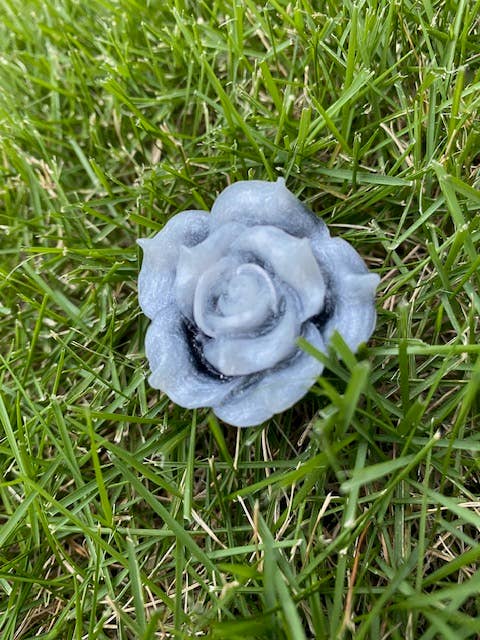 Rose Ring - Black, White, Gray Matte for wholesale by LOYAL MUSE