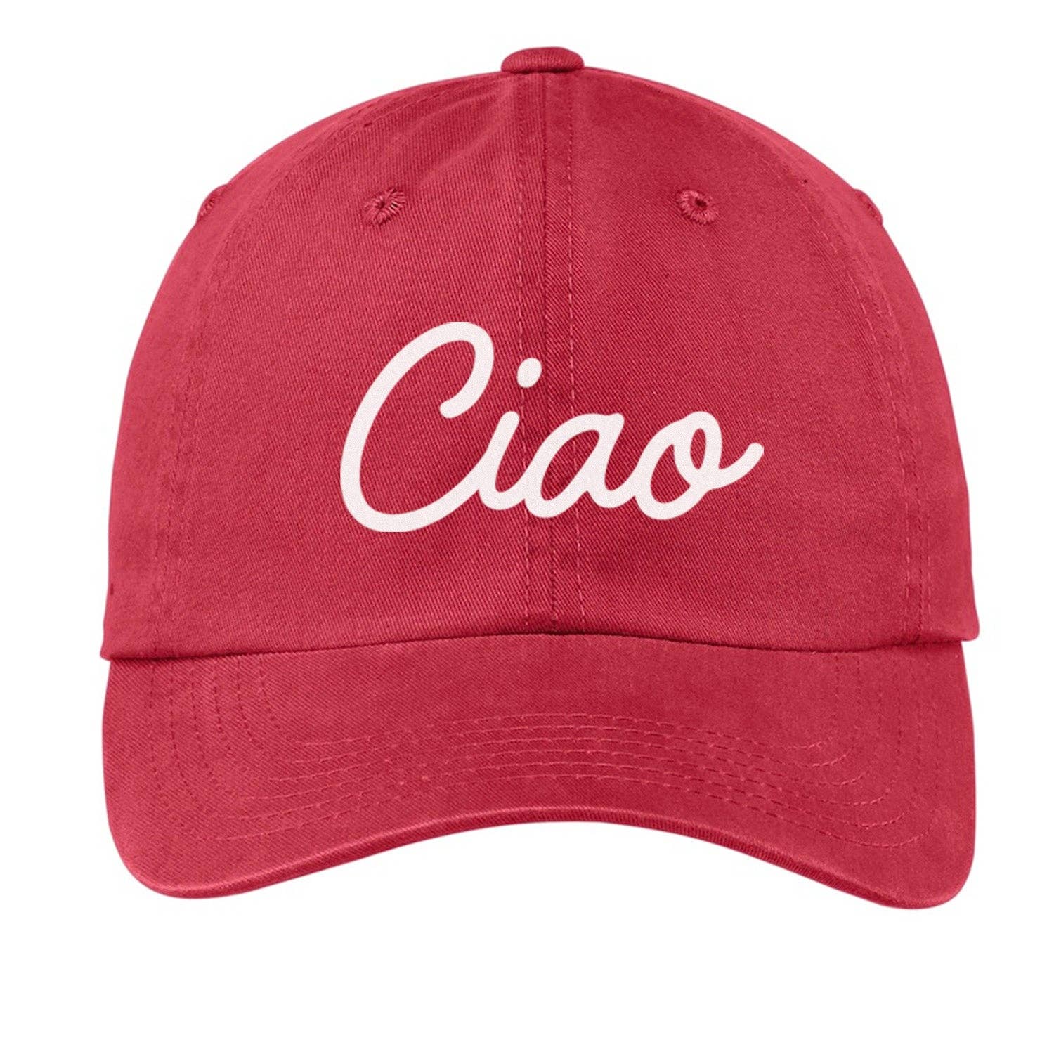 Frankie Jean - Wholesale Baseball Cap - Women's - Ciao Cursive Baseball Cap0