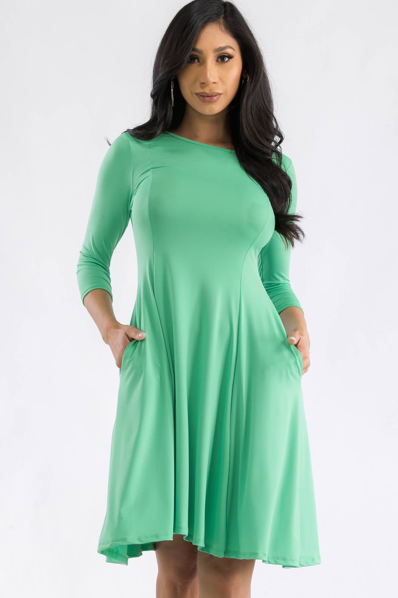 H&H Fashion Inc. – Großhandel Kleid – Damen – HH711X-SL - Langärmliges Tunikakleid32
