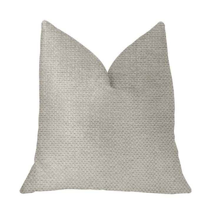 Coussin décoratif de luxe blanc Sanctuary pour la vente par Plutus Home Brands