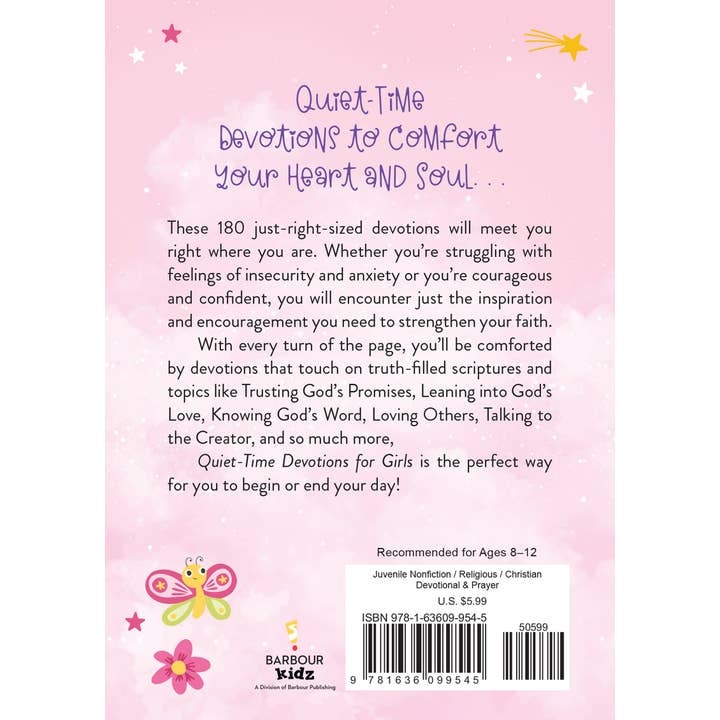 Barbour Publishing, Inc. - Wholesale Book - Kids - Quiet-Time Devotions for Girls