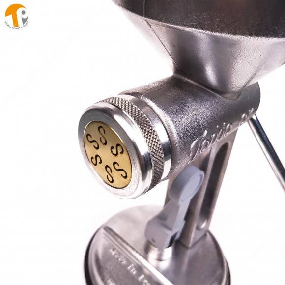 Tagliapasta – wholesale Pastamaskin – Degpress för färsk pasta + 5 mässingsdör för Tagliolini2