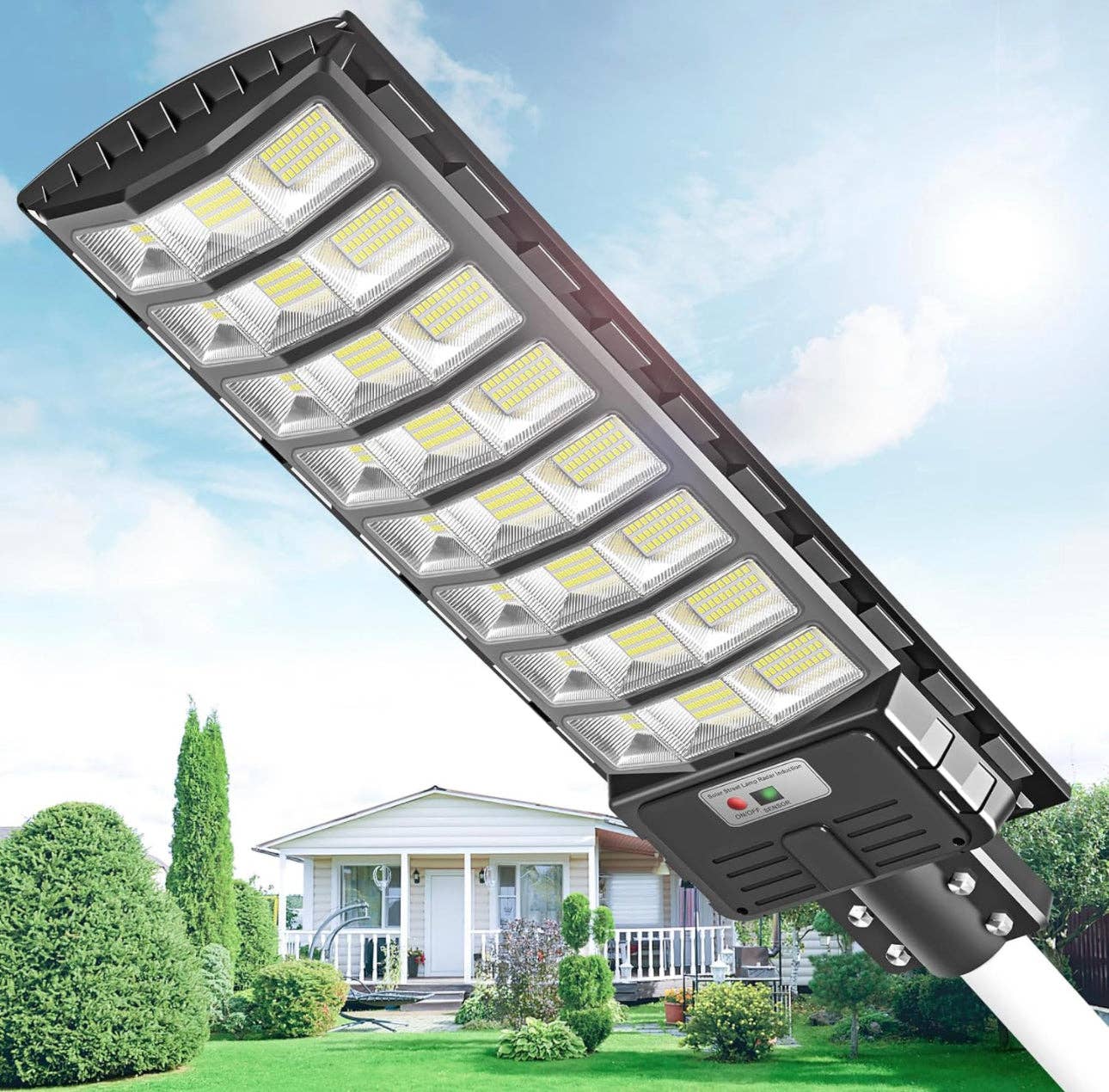 OutdoorSolarOutlet – wholesale Outdoor/lawn light – 1000W Solar Street Light Parking Lot Lights, 6500K Solar Led Outdoor Lights, Solar Lights Outdoor Waterproof, Dusk to Dawn0