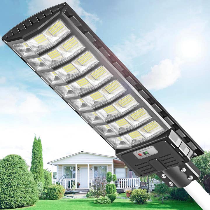 OutdoorSolarOutlet – wholesale Outdoor/lawn light – 1000W Solar Street Light Parking Lot Lights, 6500K Solar Led Outdoor Lights, Solar Lights Outdoor Waterproof, Dusk to Dawn
