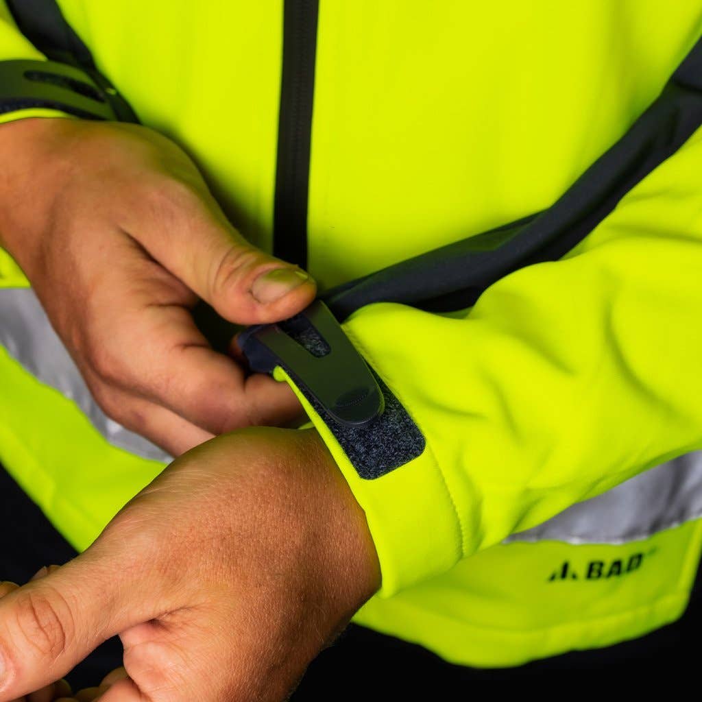 BAD WORKWEAR - Wholesale Jacket – Men's - BAD WATERPROOF HI-VIS SOFTSHELL JACKET WITH 3M TAPE7