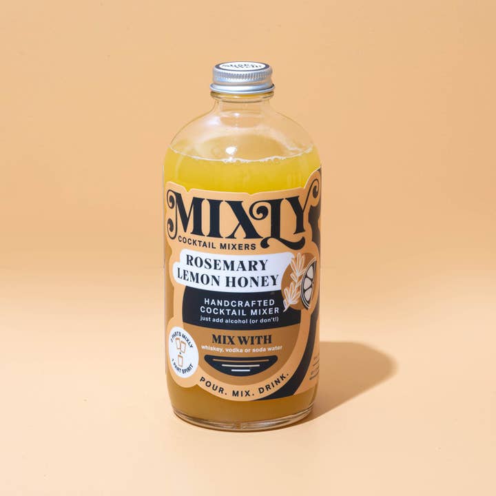 Mixly - Wholesale Cocktail Mix/Syrup - Rosemary Lemon Honey Mixer