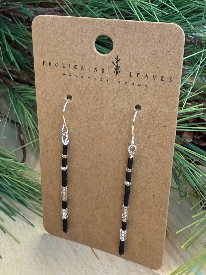 Deco Beaded Earrings for wholesale by Frolicking Leaves