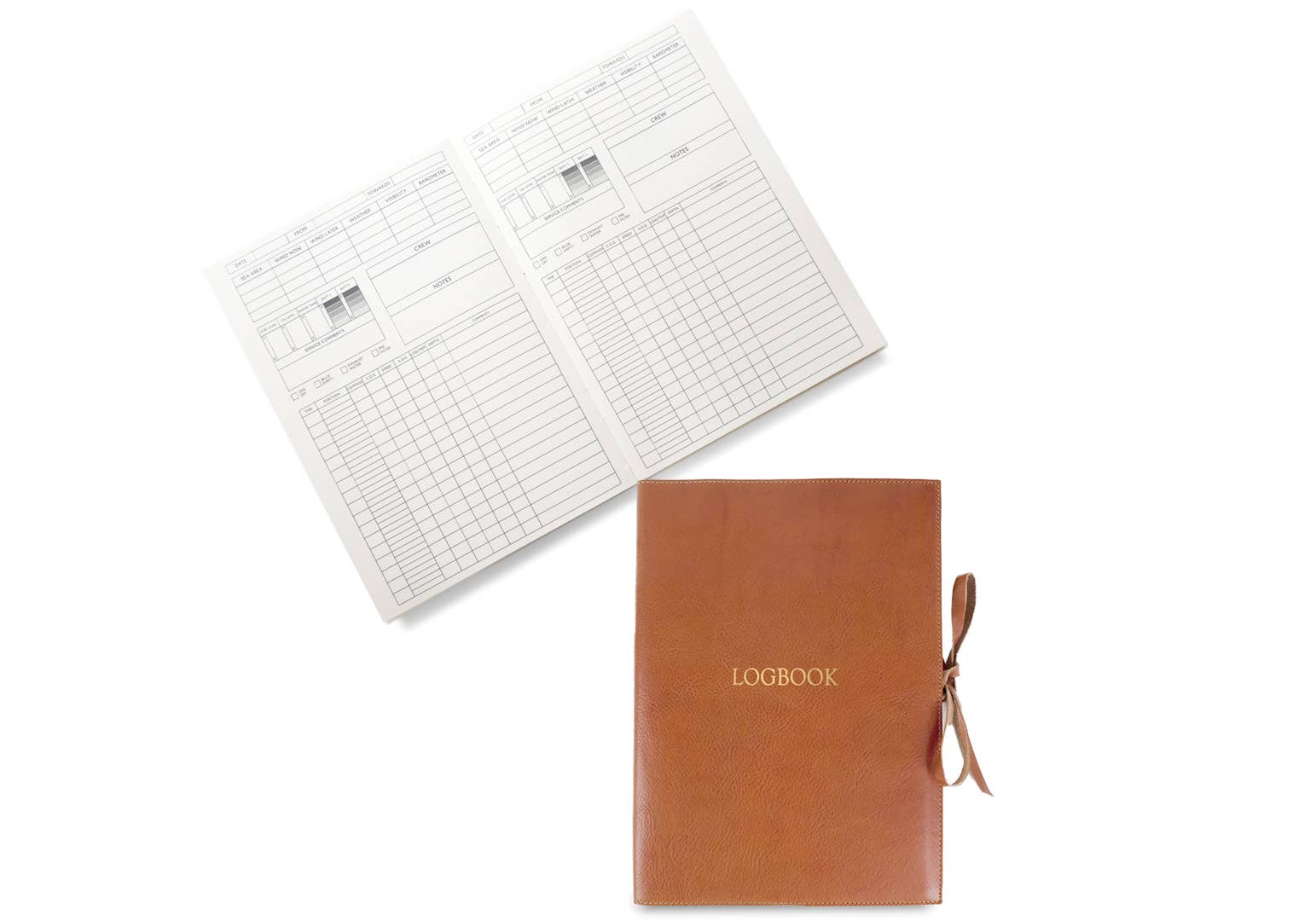 Sattel Brown LEATHERKIND Rustico Notizbuch, A4, nachfüllbar für den Großhandel auf Faire5