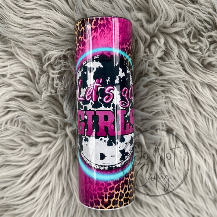 Let’s go girls Tumbler for wholesale by Antisocial Designs