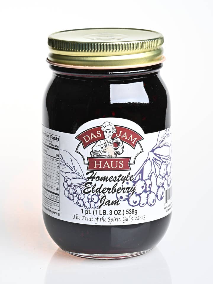 Elderberry Jam for wholesale by Das Jam Haus