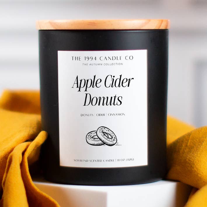 Apple Cider Donuts Candle for wholesale by The 1994 Candle Co