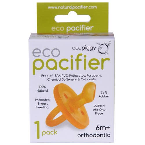 Ecopiggy - Wholesale Pacifier - Baby - Natural Rubber Pacifier - Orthodontic Ecopacifier