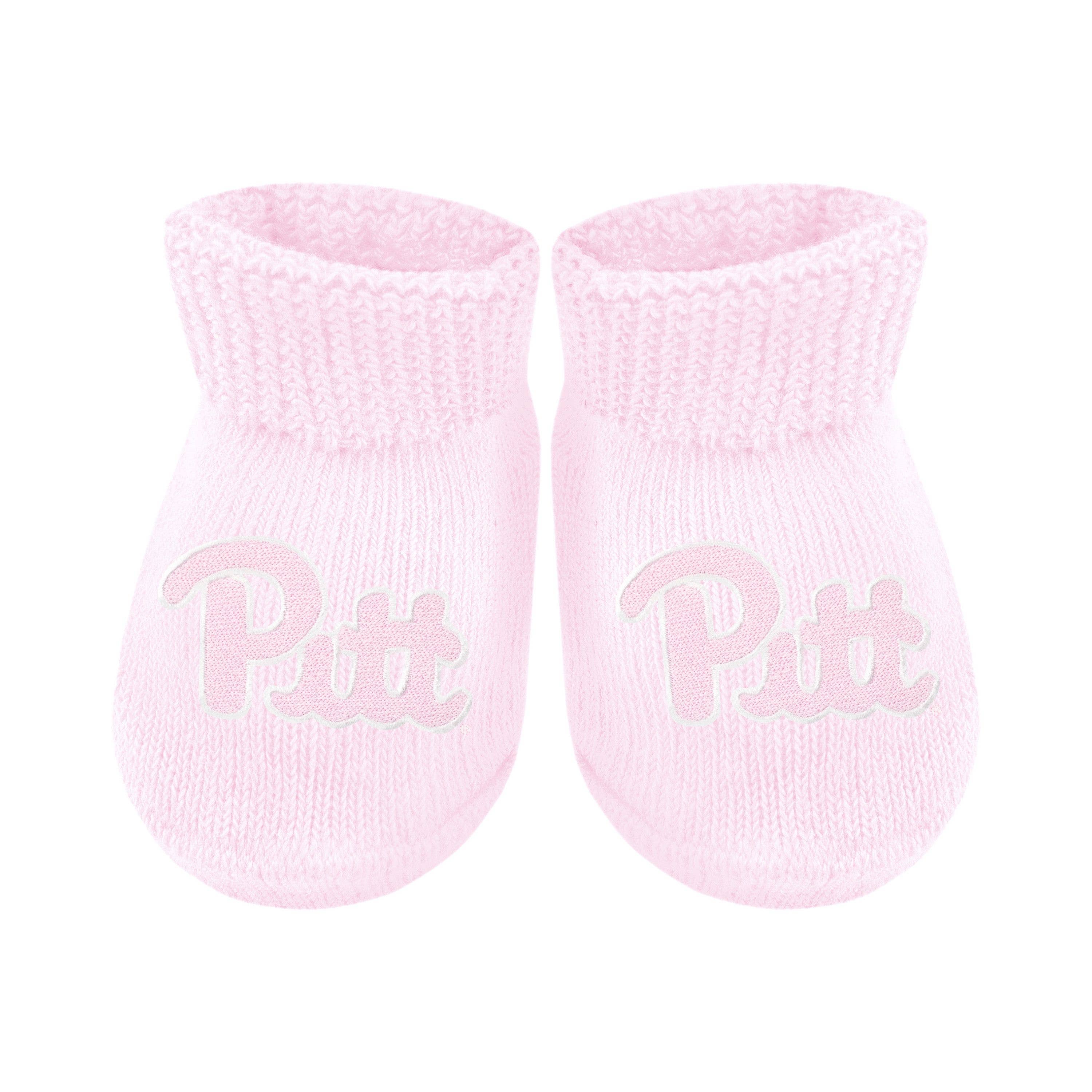 Creative Knitwear - Wholesale Booties - Baby - Pitt Panthers Newborn Bootie Sock 3