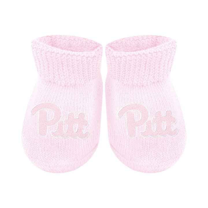 Creative Knitwear - Wholesale Booties - Baby - Pitt Panthers Newborn Bootie Sock 3
