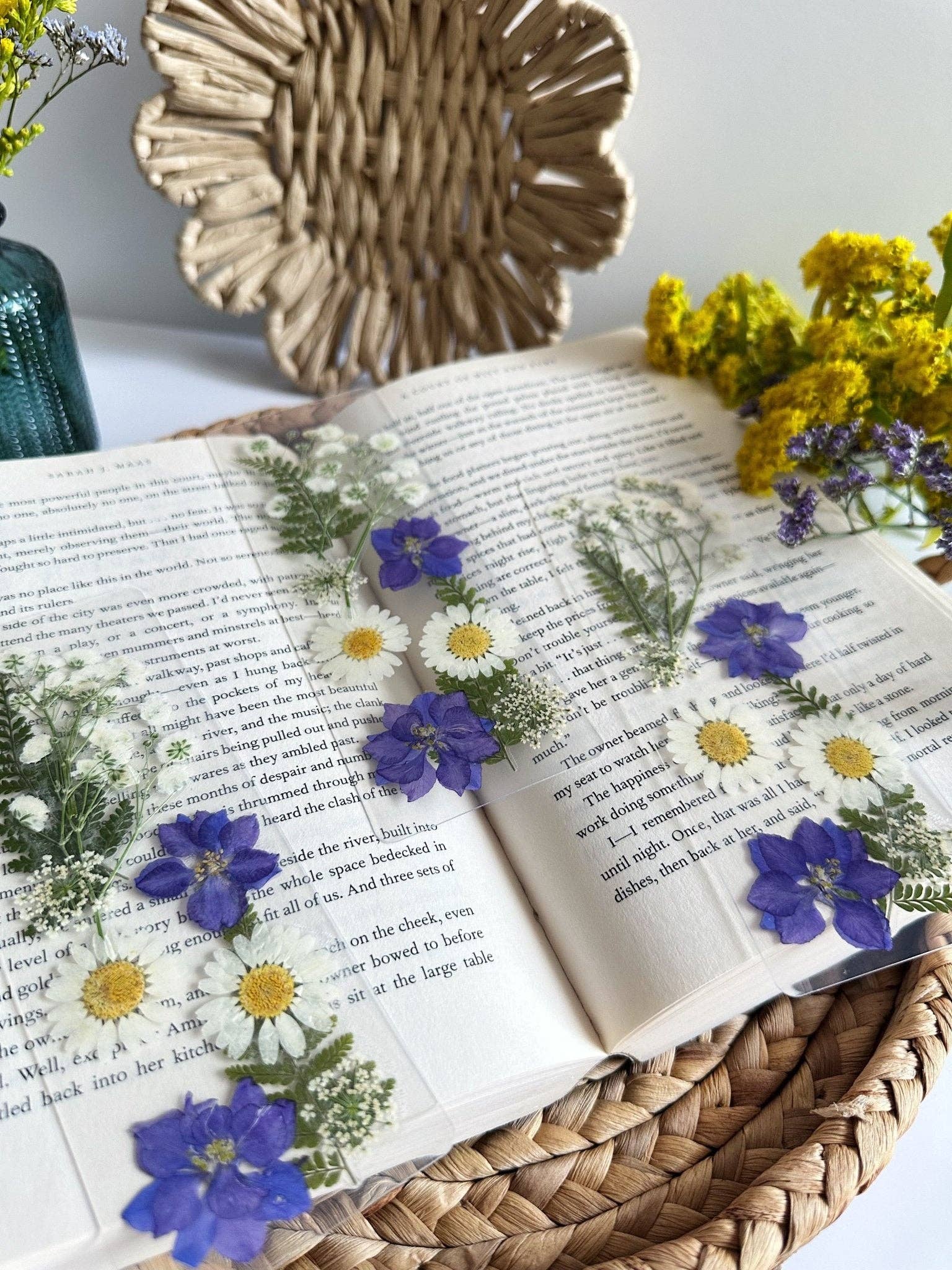 Petals & Pages by Grace - Wholesale Bookmark - lavender haze bookmark1