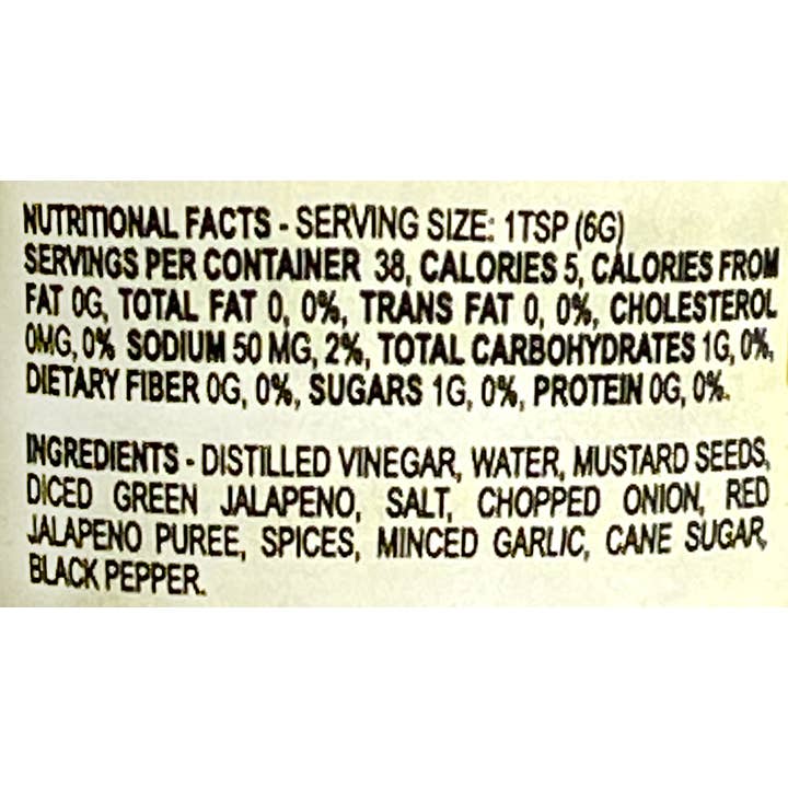 Golden West Specialty Foods - Wholesale Mustard - Shemps Old Fashioned Hot & Spicy Mustard - 8 oz