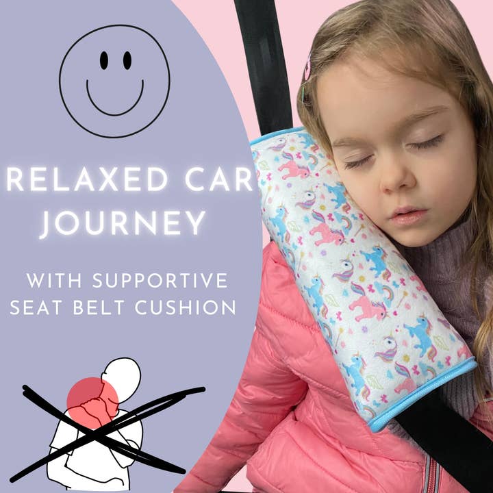 HECKBO - Venta al por mayor Funda de asientos de coche - Niños y bebés - Cojín para dormir coche unicornio