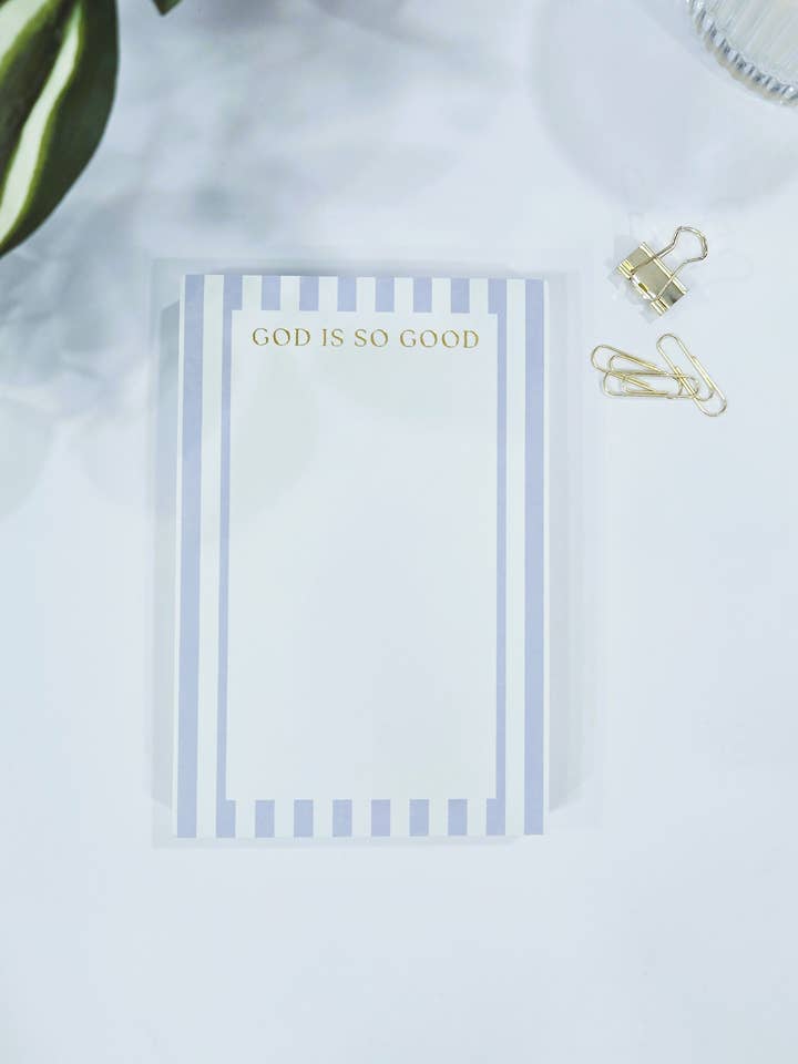 God is so Good - Chunky Notepad for wholesale by Pearls of Parchment