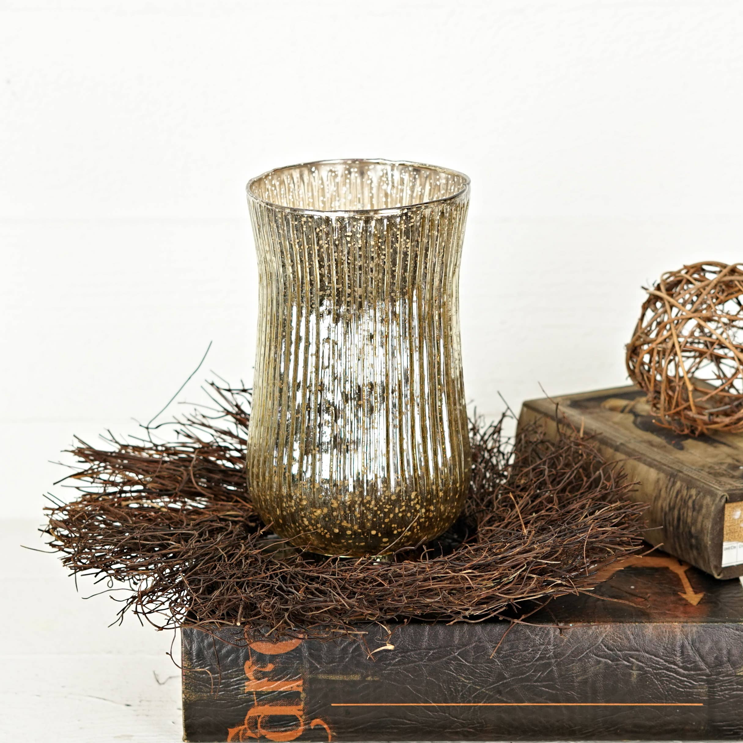 Impressive Enterprises, Inc. - Wholesale Wreath - 570391- 12in Rattan vine sunburst wreath- natural4