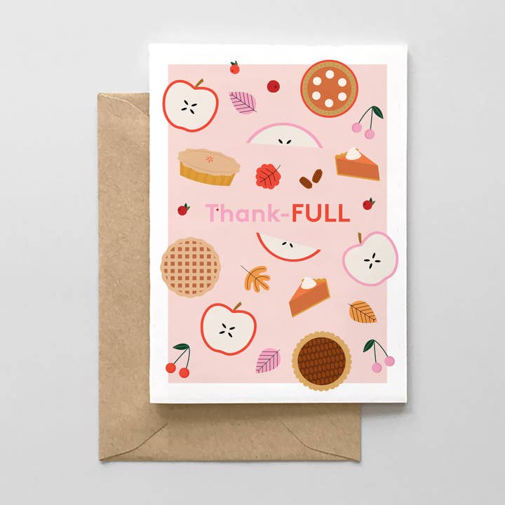Tack och fullt - Thanksgiving Card för wholesale av Spaghetti & Meatballs