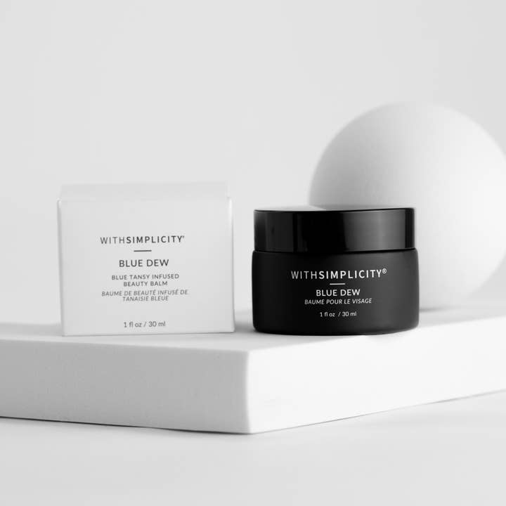 Blue Dew Hydrating Blue Tansy Balm | Natural Skincare for wholesale by withSimplicity