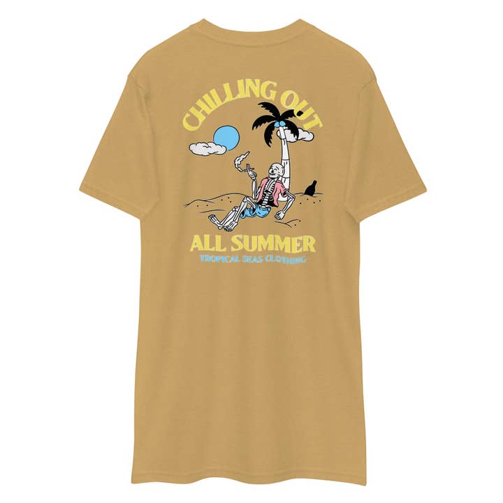 Premium Chill Summer Tropical T-Shirt für Herren für den Großhandel von Tropical Seas Clothing