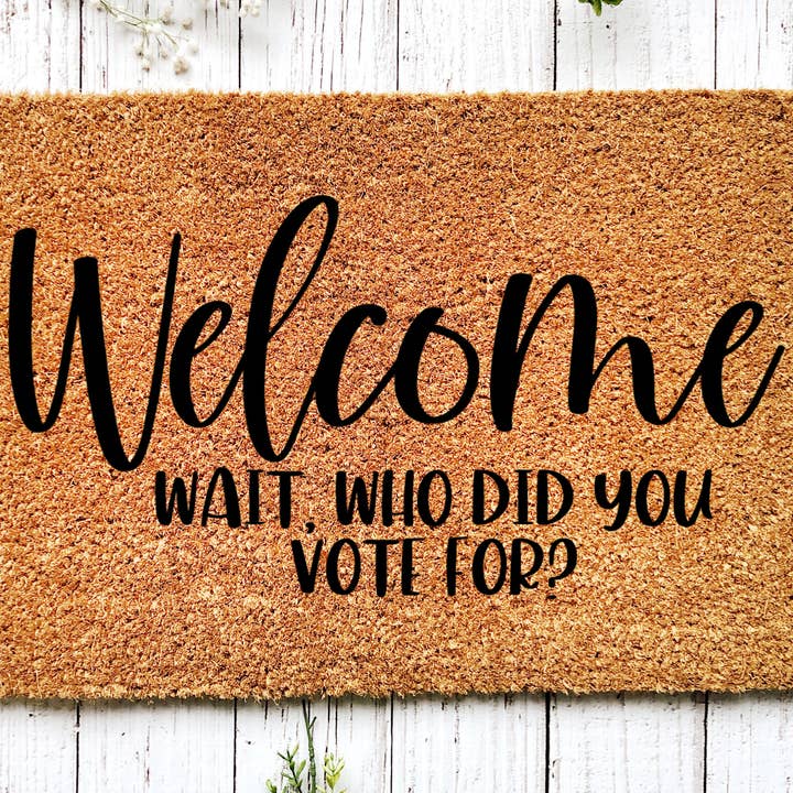 Funny Doormat, Coir Doormat, Welcome Mat, Housewarming Gift, for wholesale by DecoExchange
