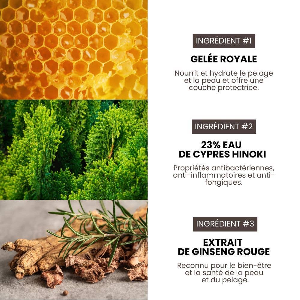 UKAL GREEN - Wholesale Pet Shampoo - Dog - Hypoallergenic detangling spray 250 ml HYPONIC1