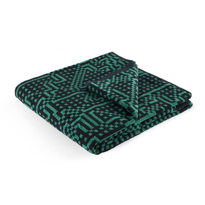 Route groene handdoek voor wholesale door ZUZUNAGA