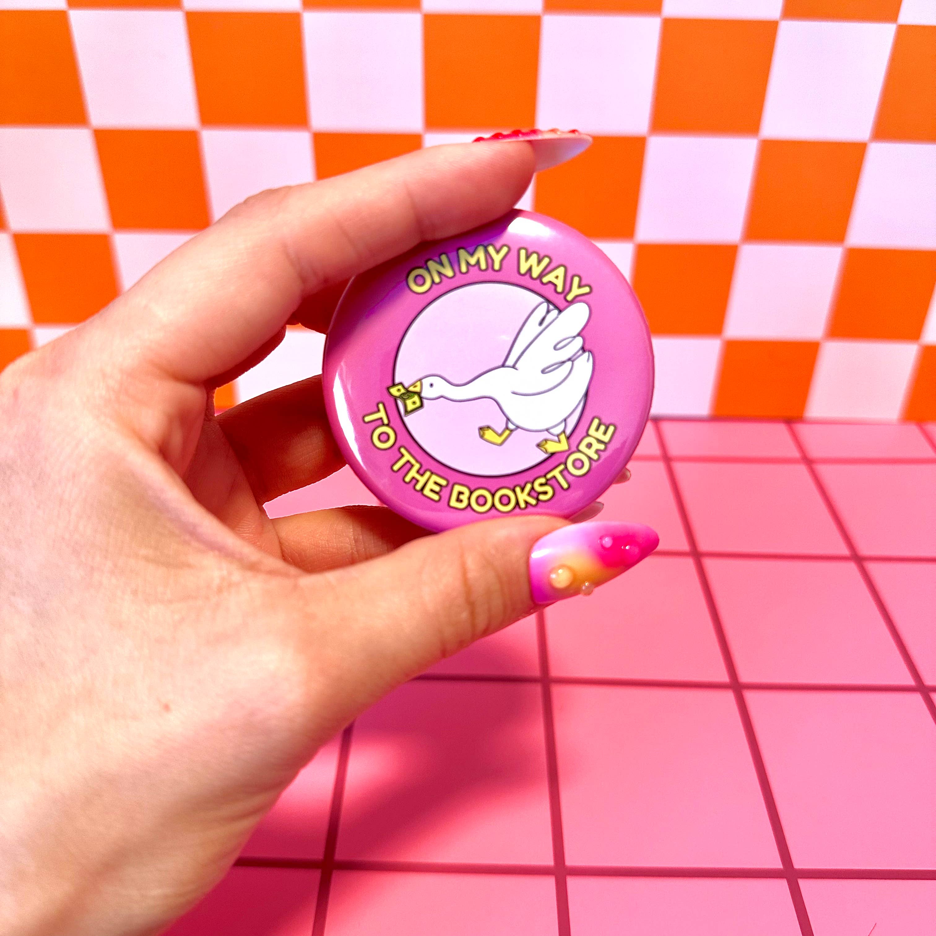 Stickers+ X Ashley Bexar - Wholesale Lapel Pin/Button - Bookish Bookstore Funny Books Button Pin Pinback Button0