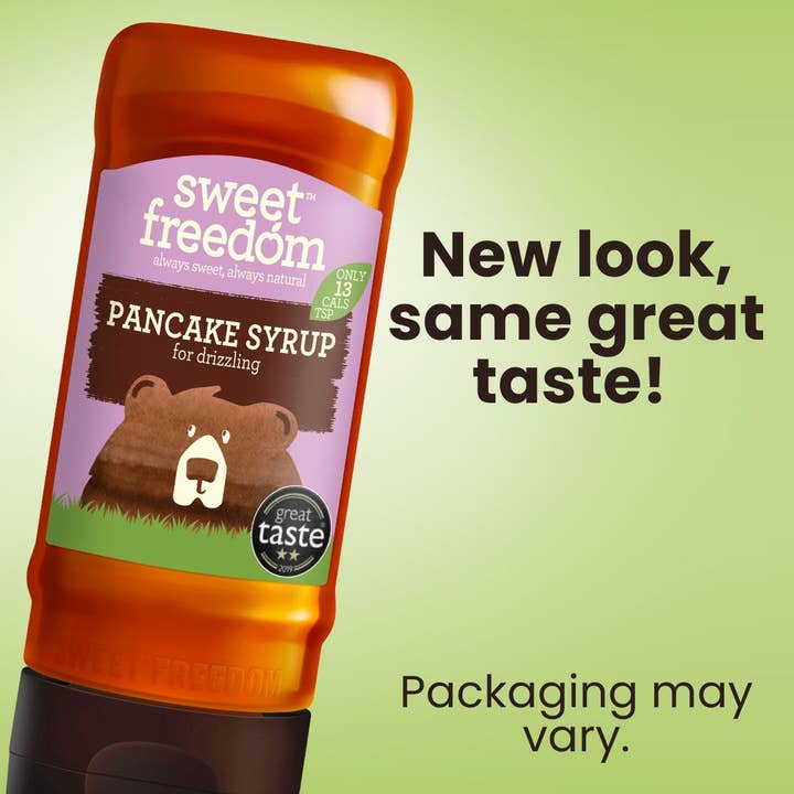 Sweet Freedom – wholesale Maple syrup – PANCAKE SYRUP (previously called Golden Syrup) for drizzling & baking, 350g1