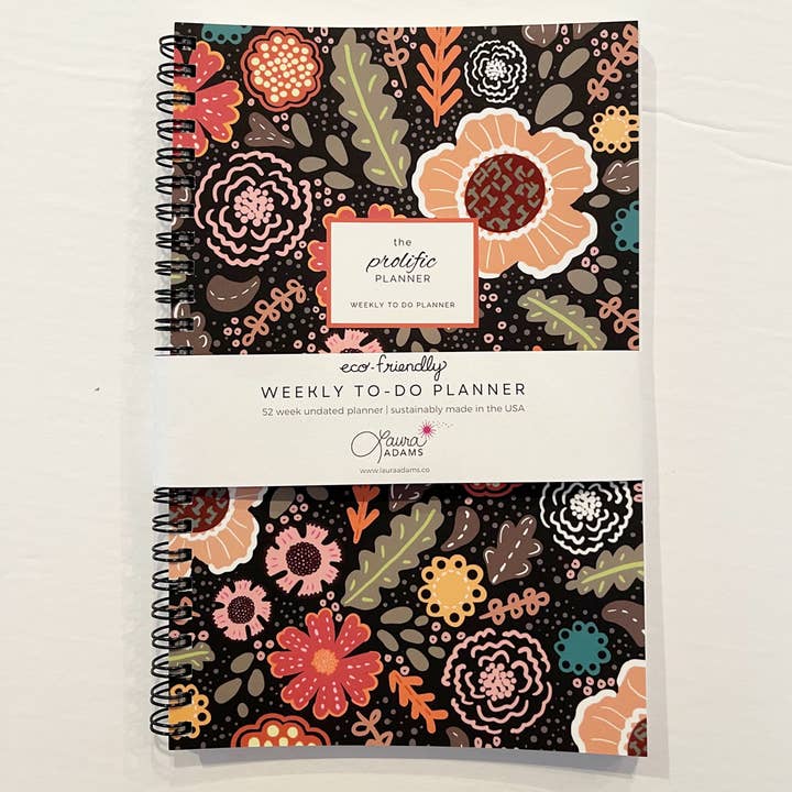 Laura Adams - Wholesale Planner - The Prolific Planner - Bloom | Weekly To Do | Undated 52 Wk2