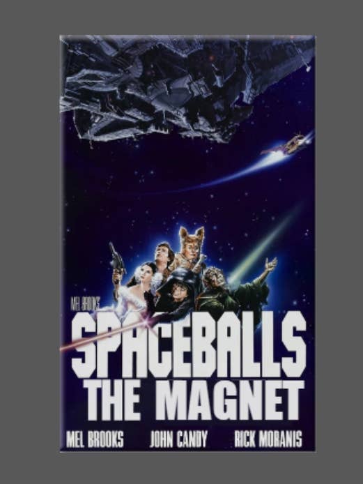 Íman do filme SPACEBALLS, Botão, Filme 80's, Mel Brooks por atacado de Ba Ba Buttons