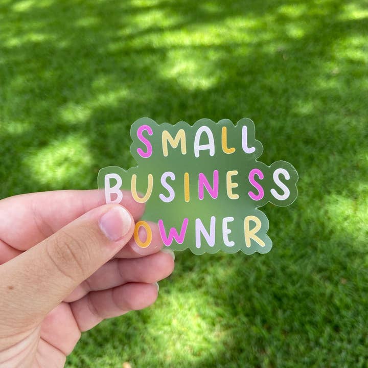 Simply Maddie Lee - Wholesale Sticker - Small Business Owner Clear Sticker1