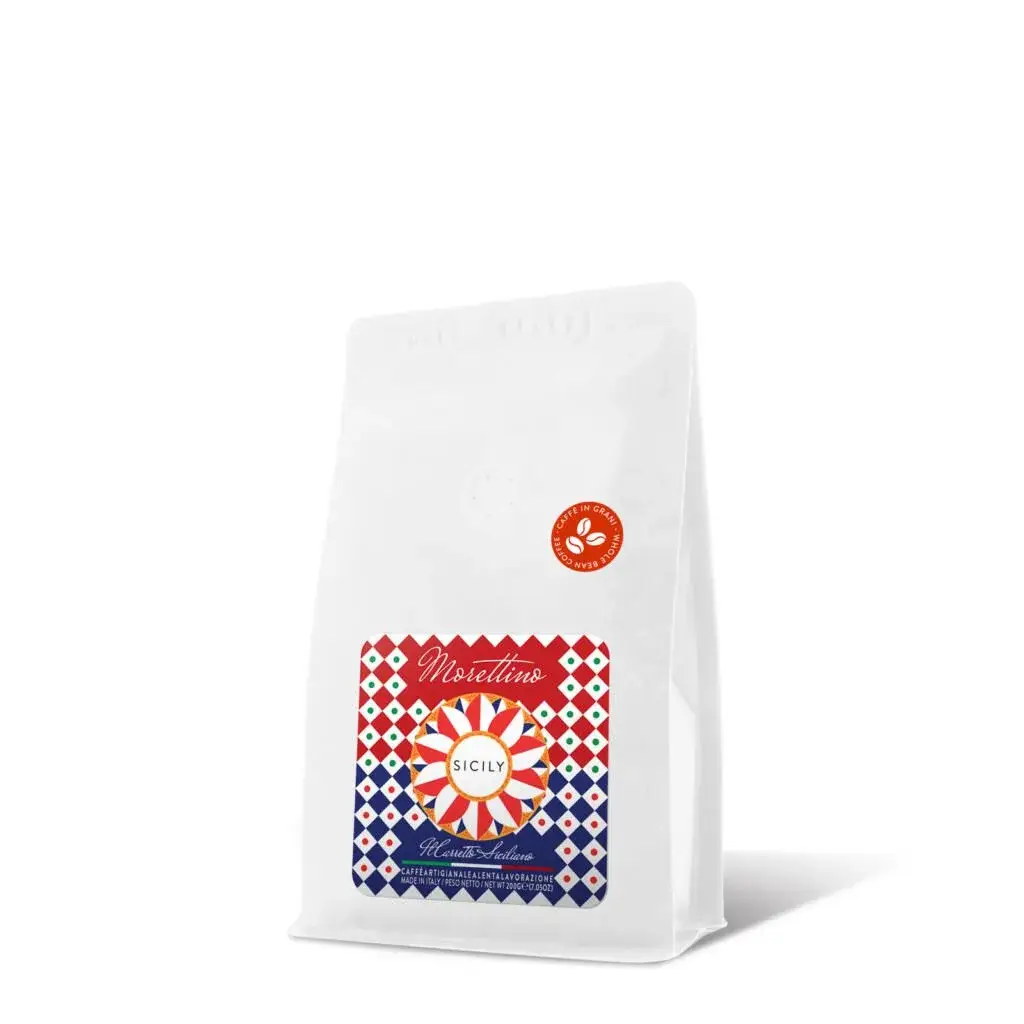 Caffè Morettino - Vente Café moulu - Le Char Sicilien - 200 g0