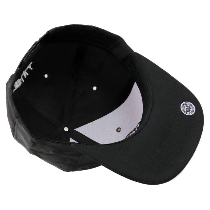 Cap Zone - Wholesale Flat Brim Cap - Unisex - Pitbull Dog Nylon Camo Flat Bill Snapback2