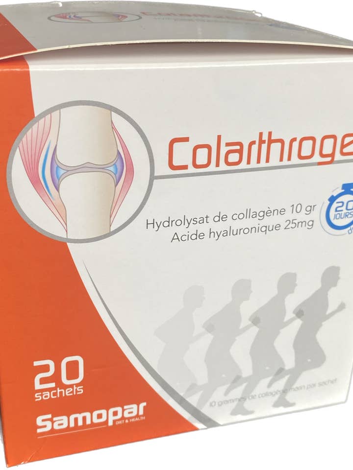COLARTHROGEN MARINE COLLAGEN 20 SAMOPAR BAGS for wholesale by L'HERBORISTERIE DE PARIS