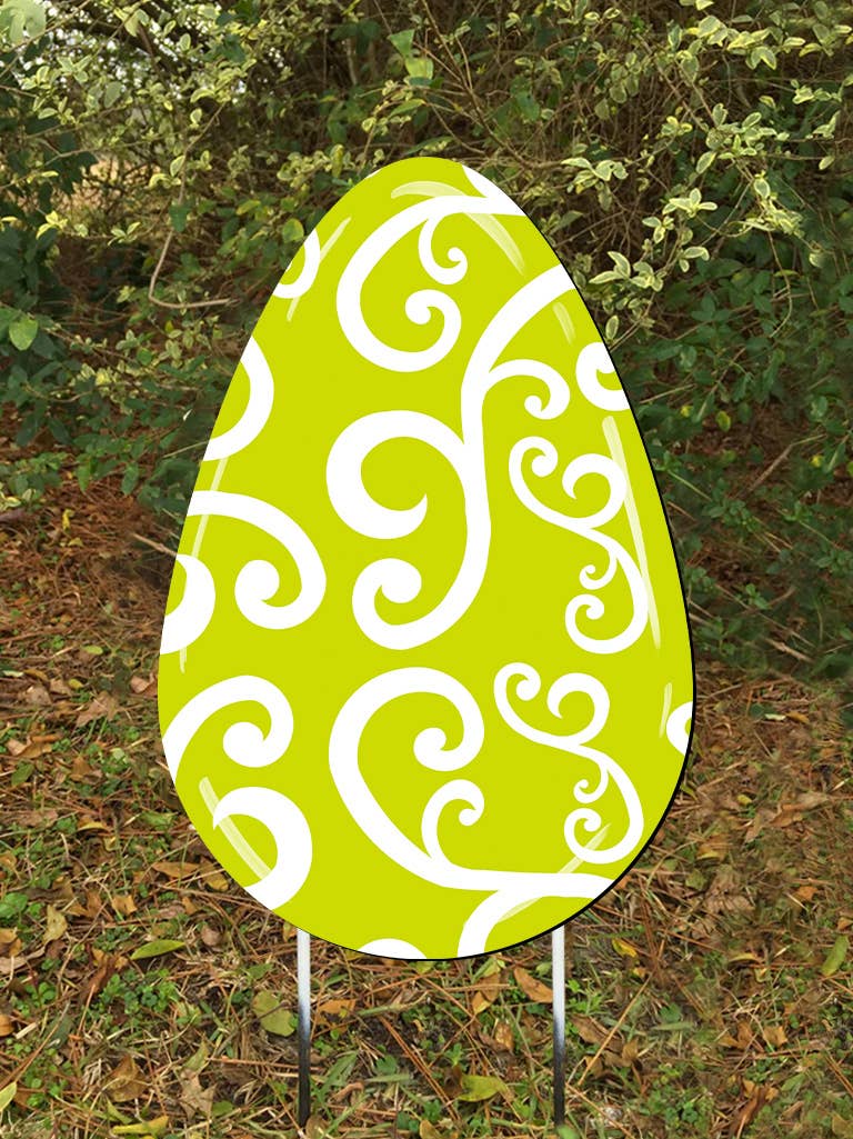 Steel Southern Designs - Wholesale Door Hanger - Outdoor Metal Art Egg20